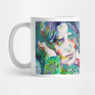 OSCAR WILDE watercolor portrait .5 Mug